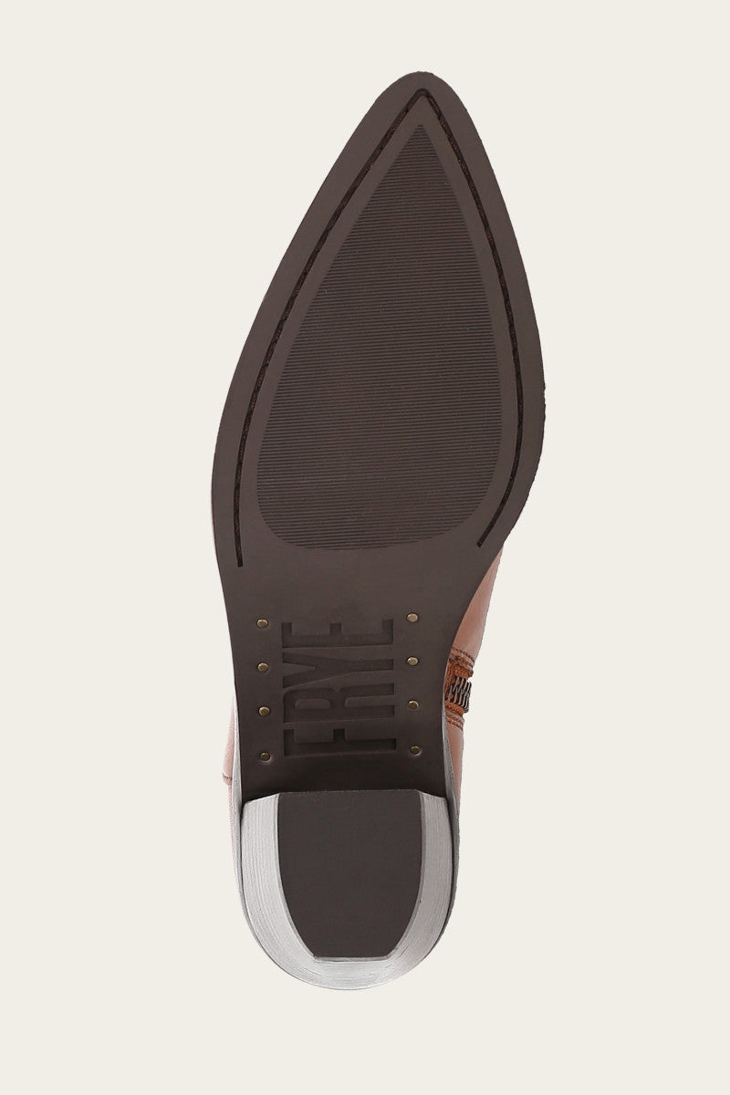 Sara Western Shootie - Cinnamon - Sole