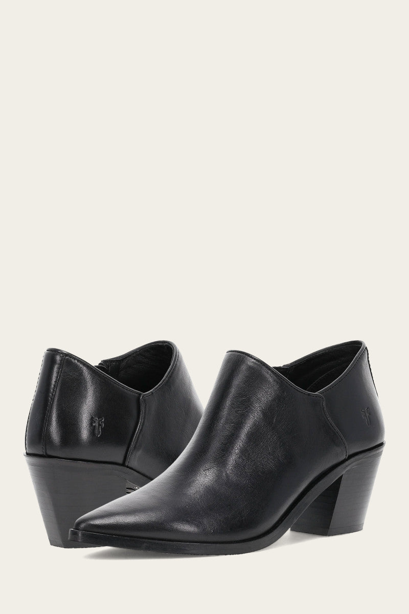 Sara Western Shootie - Black - Pair