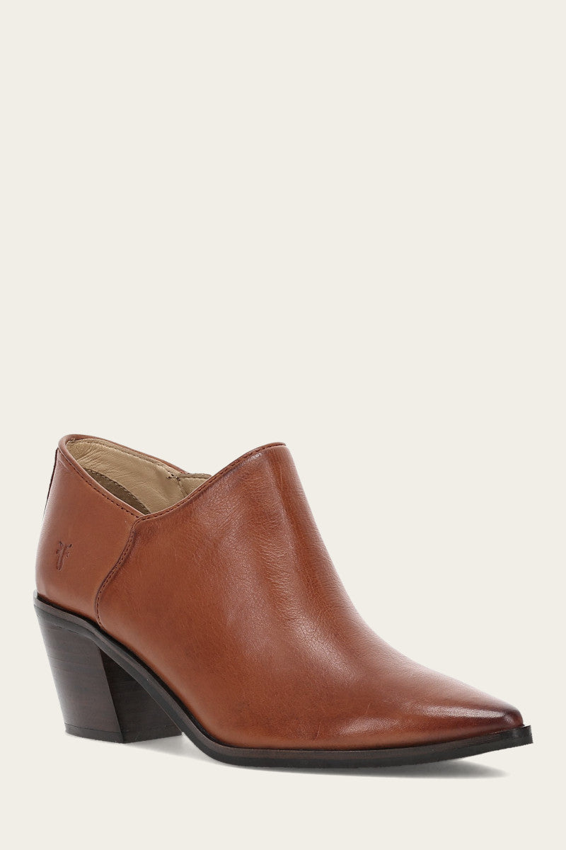 Sara Western Shootie - Cinnamon - Hero
