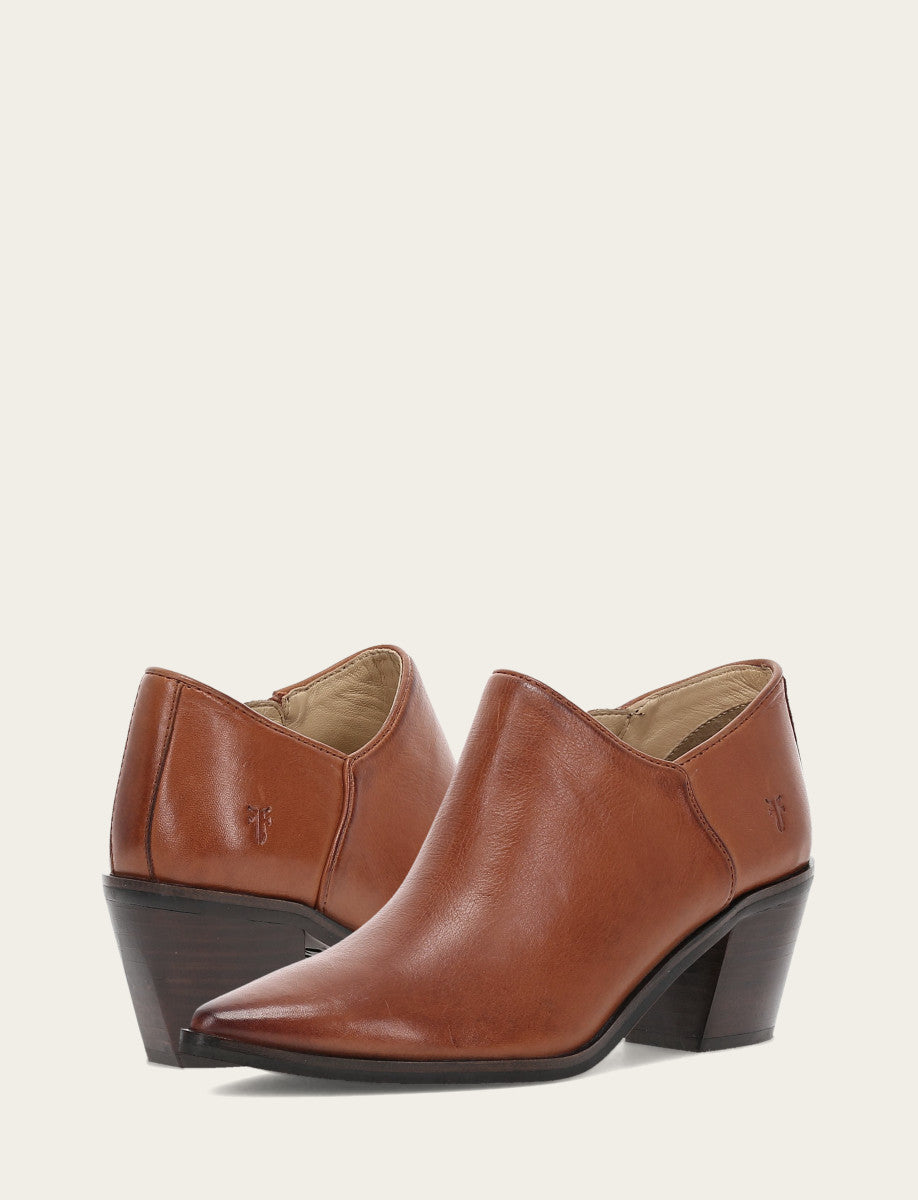 Sara Western Shootie - Cinnamon - Pair