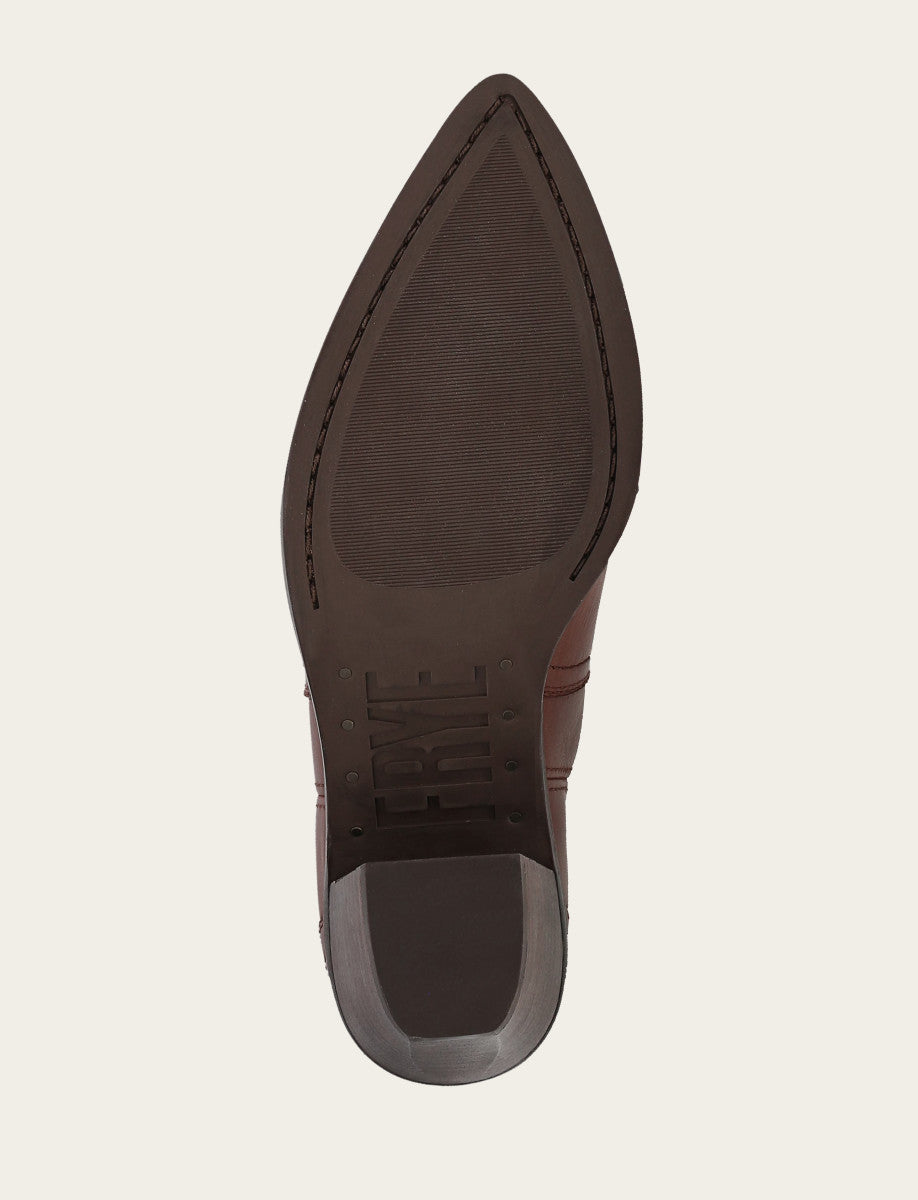 Sara Wingtip Stud - Saddle - Sole