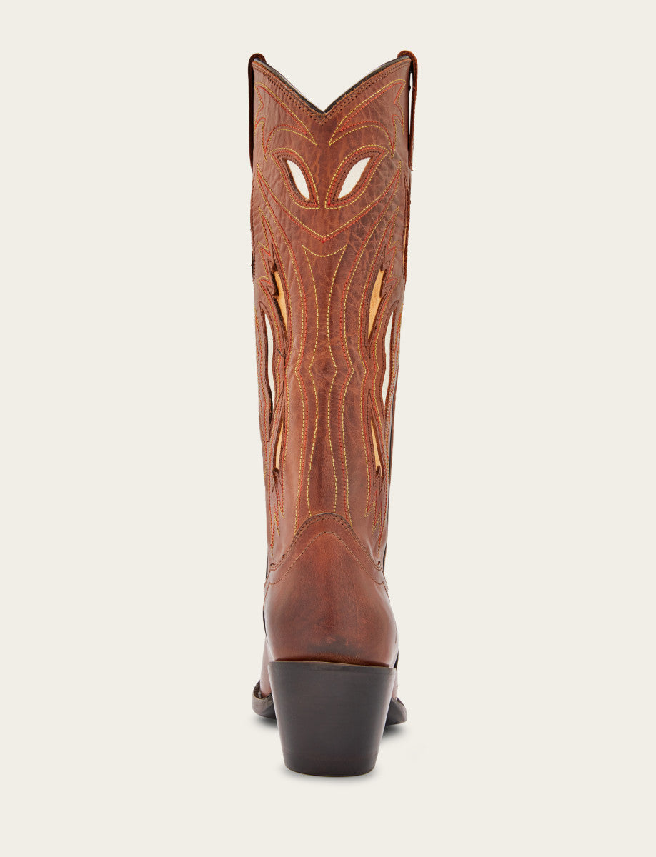Shelby Deco Stitch - Caramel - Back
