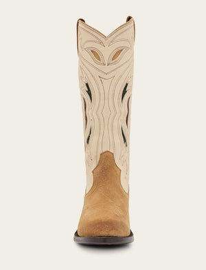 Shelby Deco Stitch - White Multi - Front