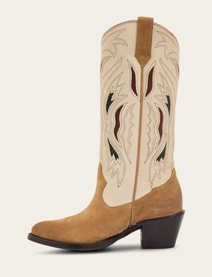 Shelby Deco Stitch - White Multi - Inside