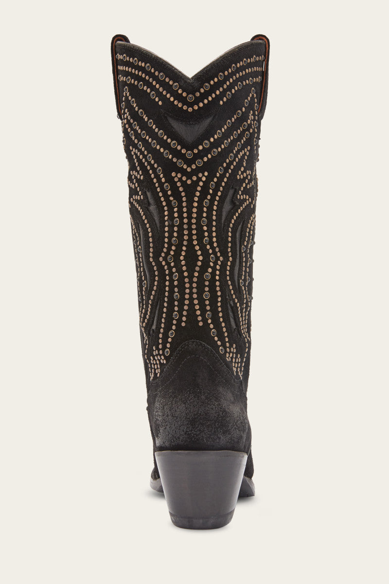 Shelby Studded - Black - Back