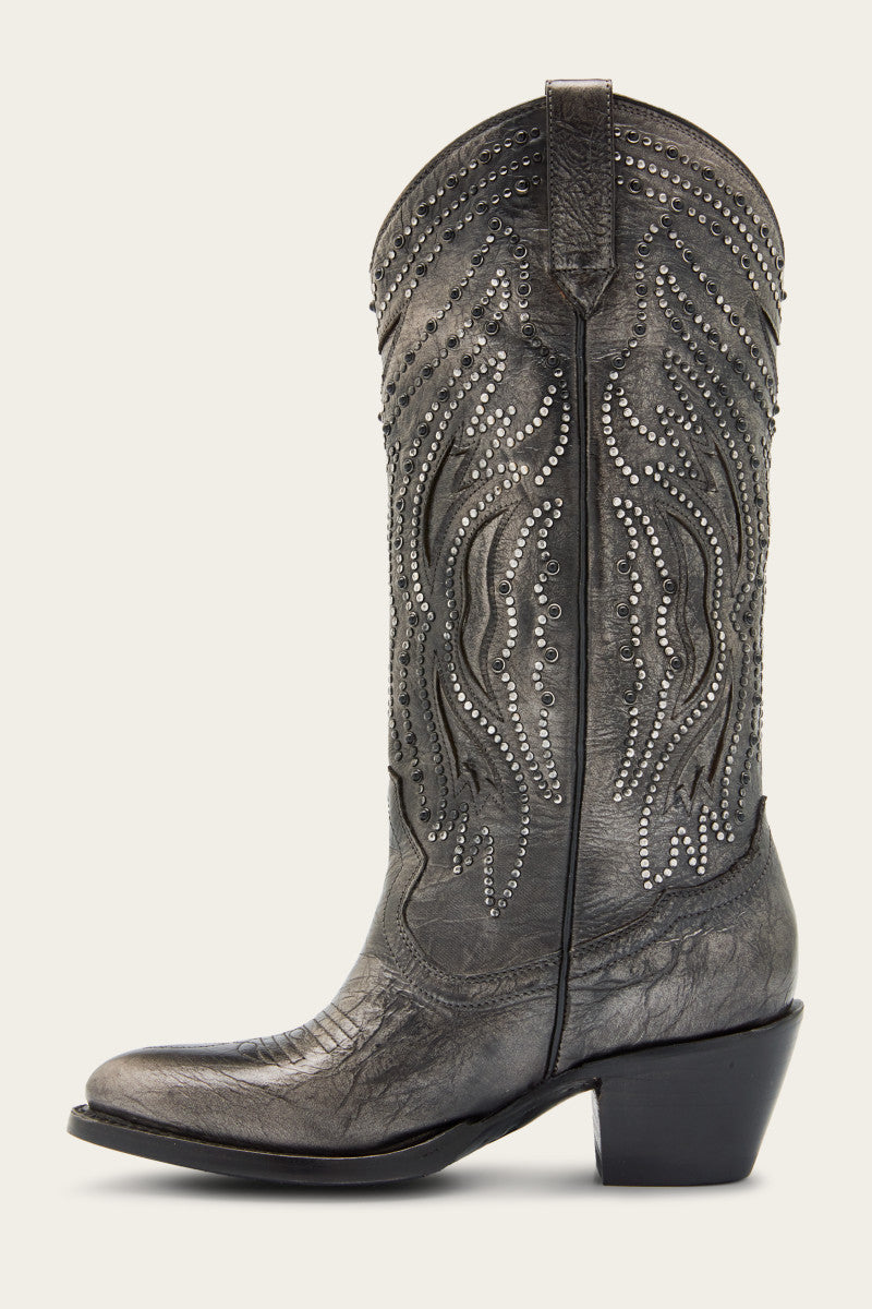 Shelby Studded - Dark Pewter - Inside