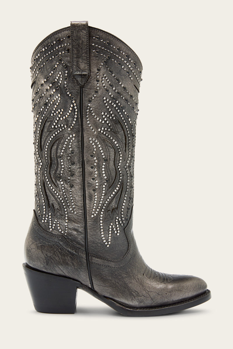 Shelby Studded - Dark Pewter - Outside
