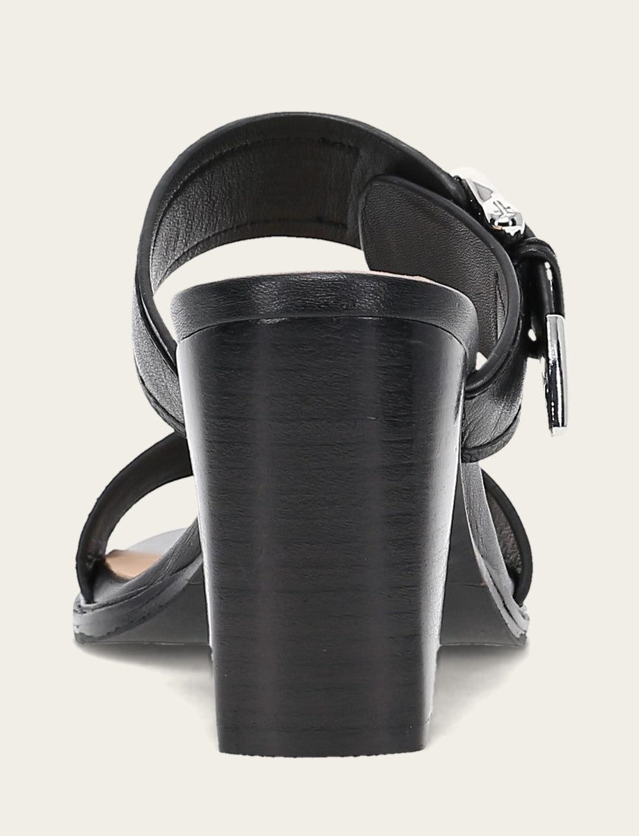 Stella Buckle Slide - Black - Back