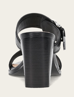 Stella Buckle Slide - Black - Back