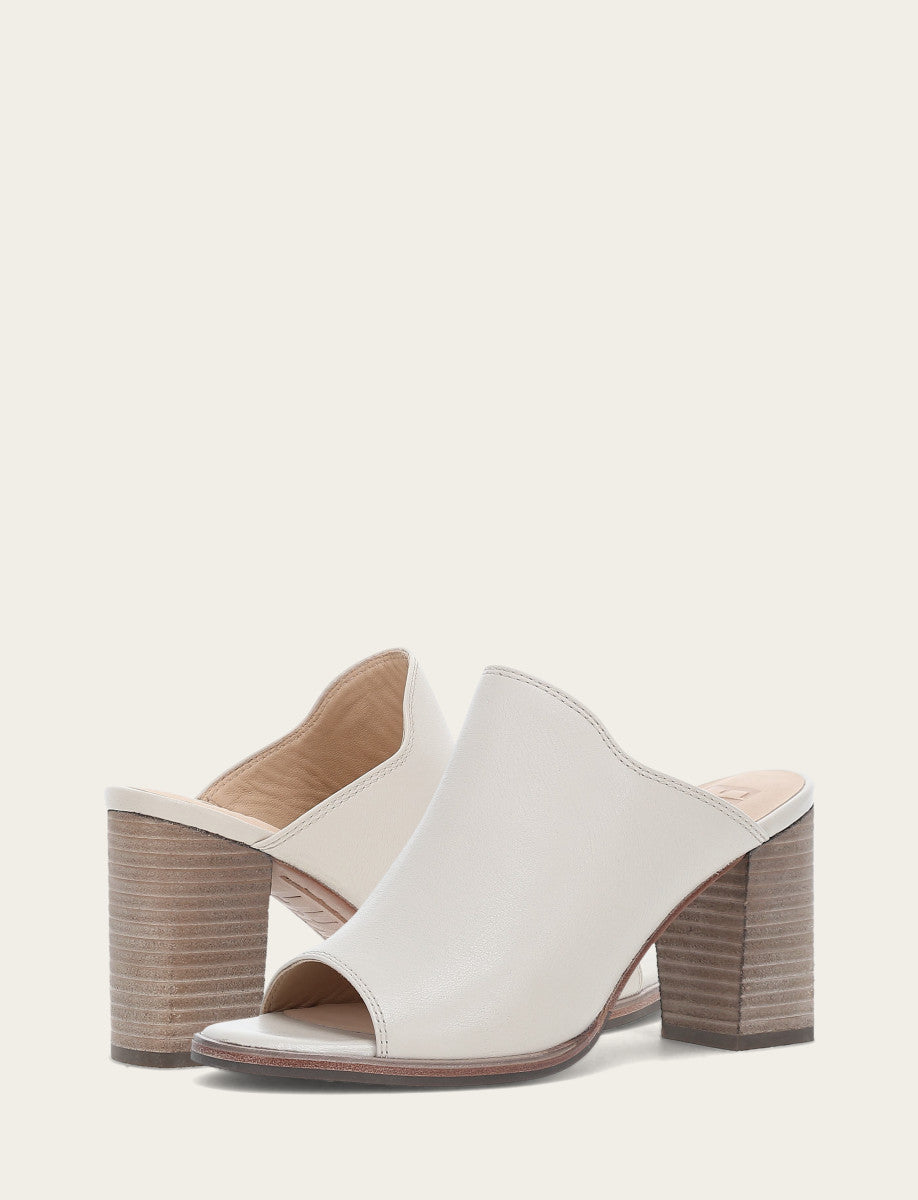 Stella Mule - Ivory - Pair