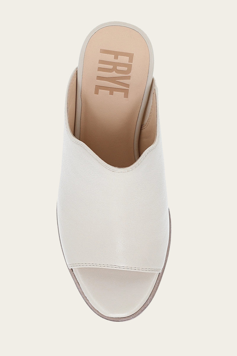 Stella Mule - Ivory - Top Down
