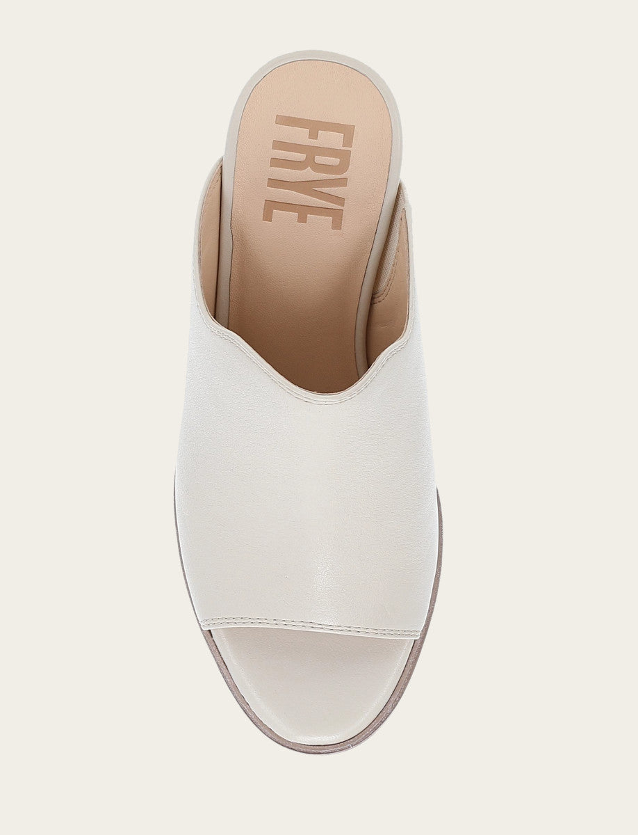 Stella Mule - Ivory - Top Down