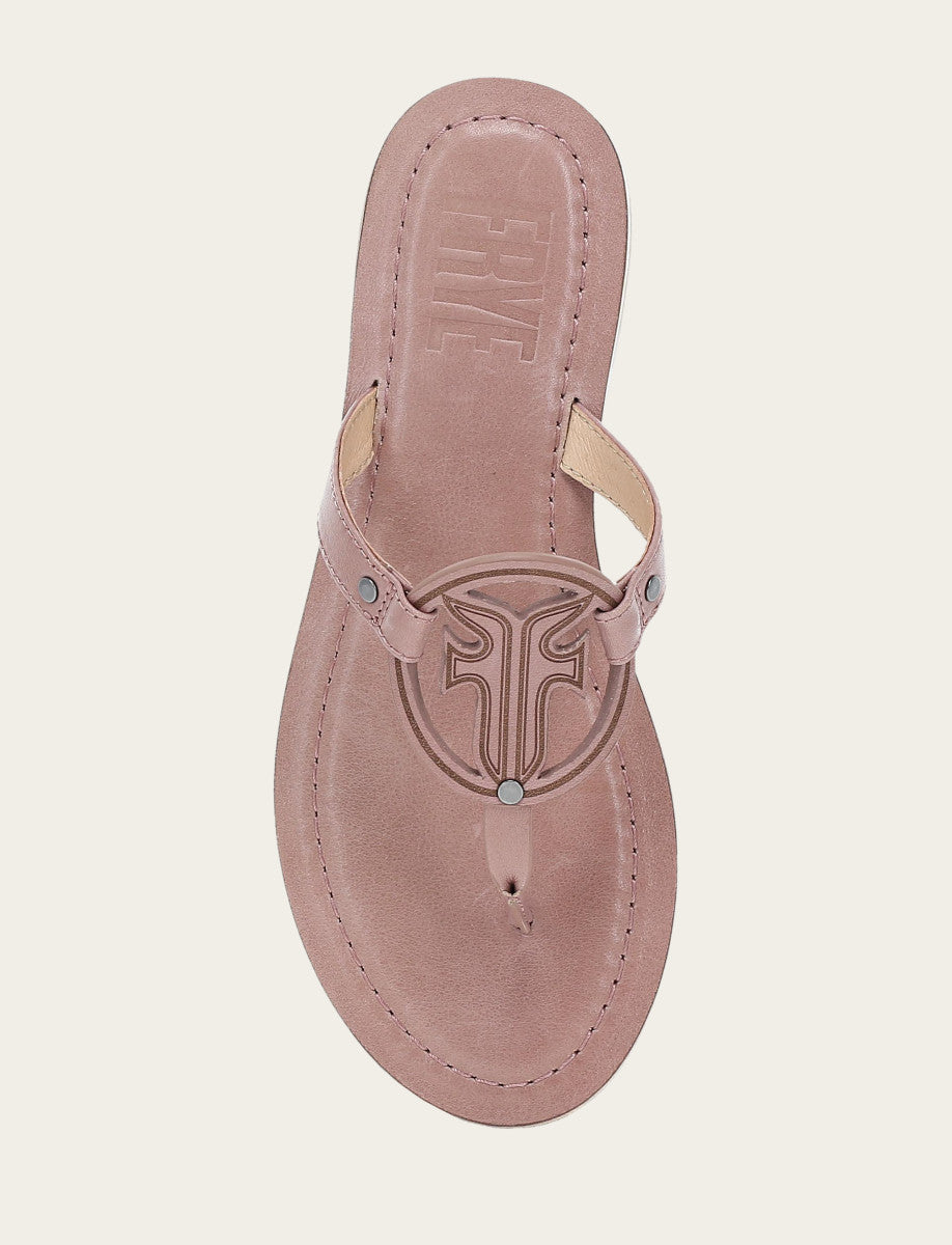 Taylor Logo Sandal - Woodrose - Top Down