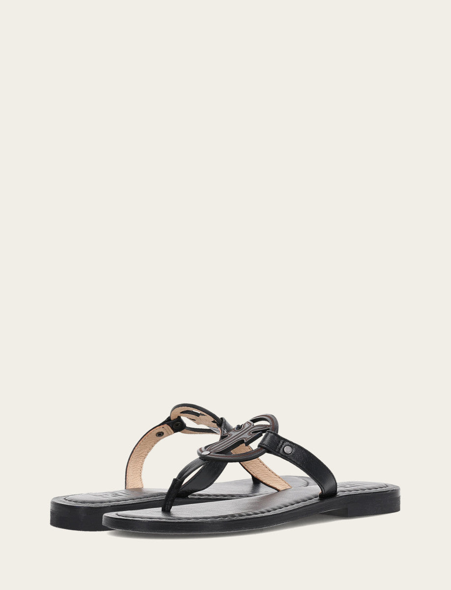 Taylor Logo Sandal - Black - Pair