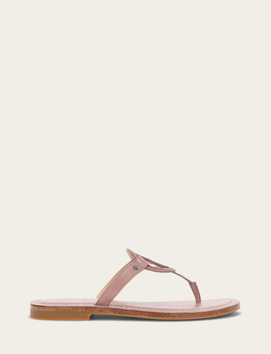 Taylor Logo Sandal - Woodrose - Outside