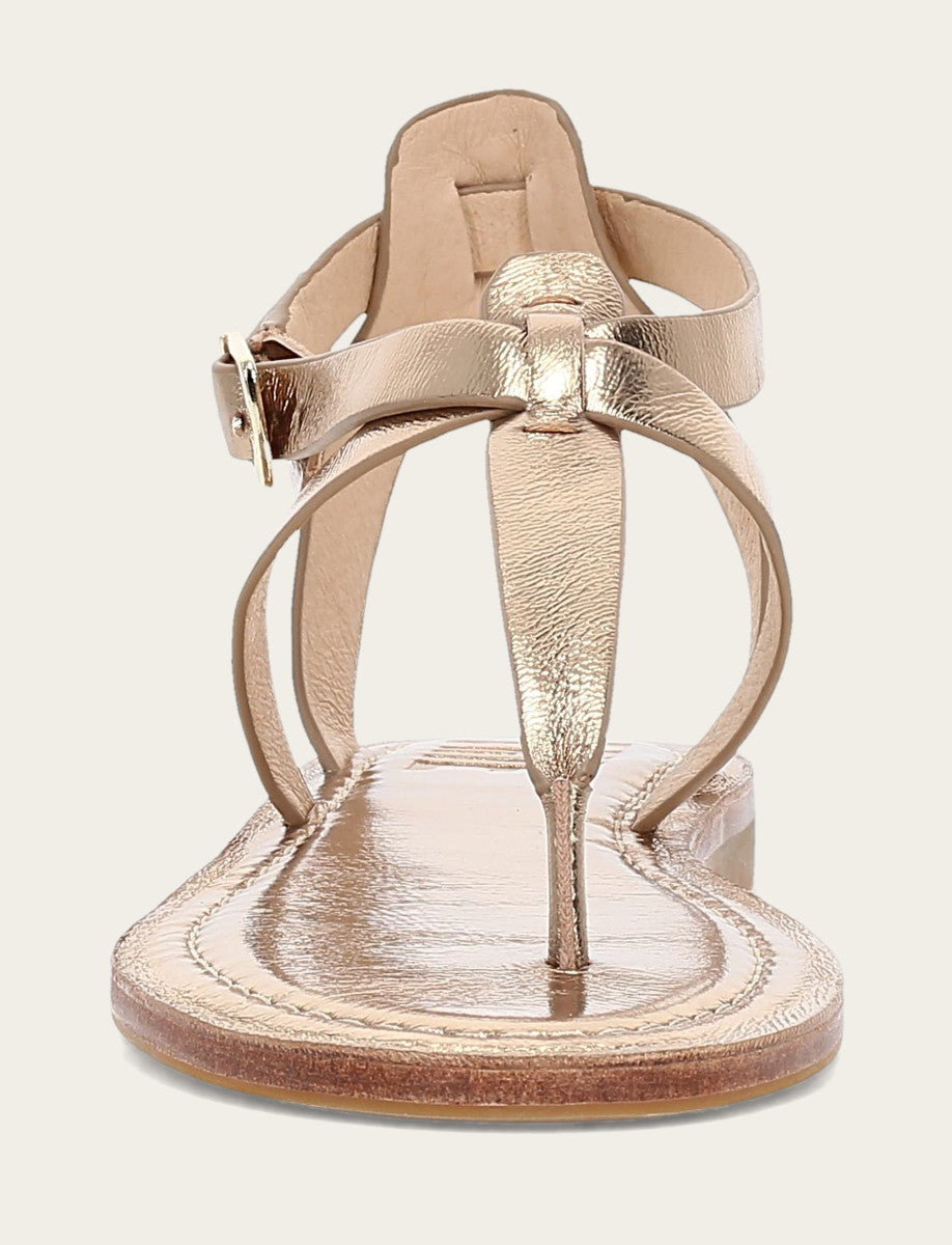 Taylor Sandal - Dark Gold - Front