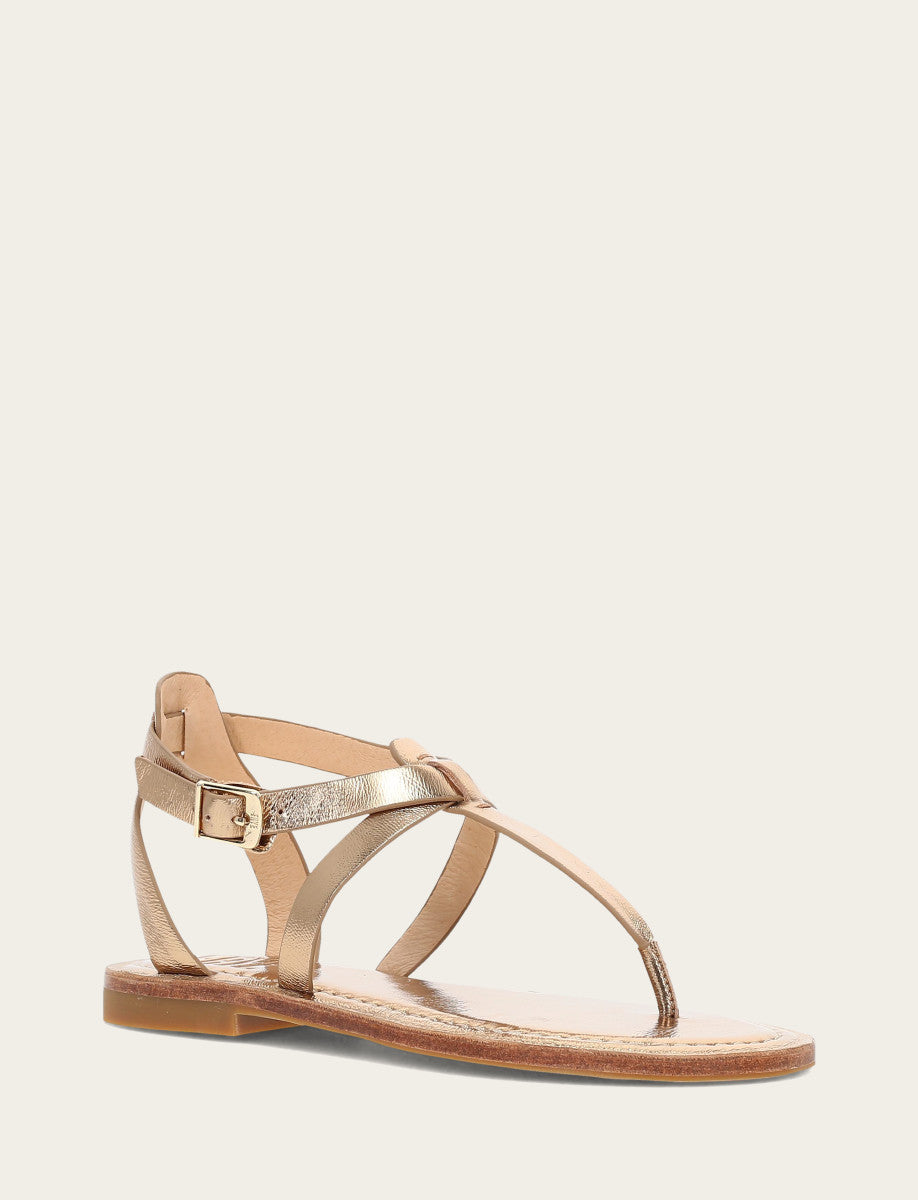 Taylor Sandal - Dark Gold - Hero