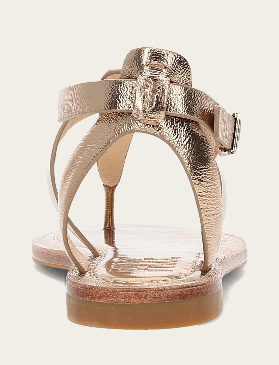 Taylor Sandal - Dark Gold - Back