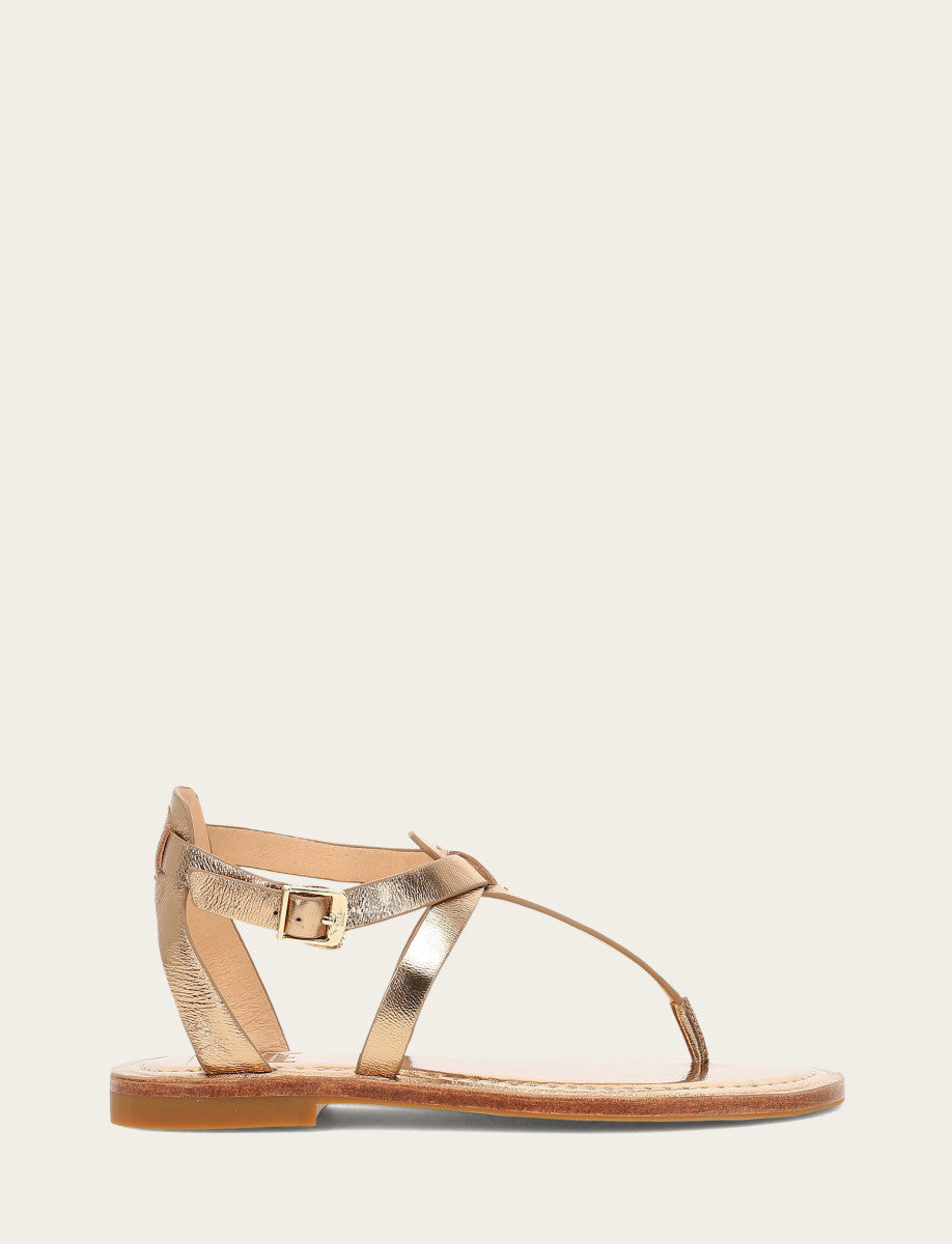 Taylor Sandal - Dark Gold - Outside