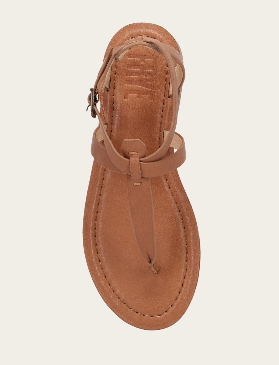 Taylor Sandal - Tan - Top Down