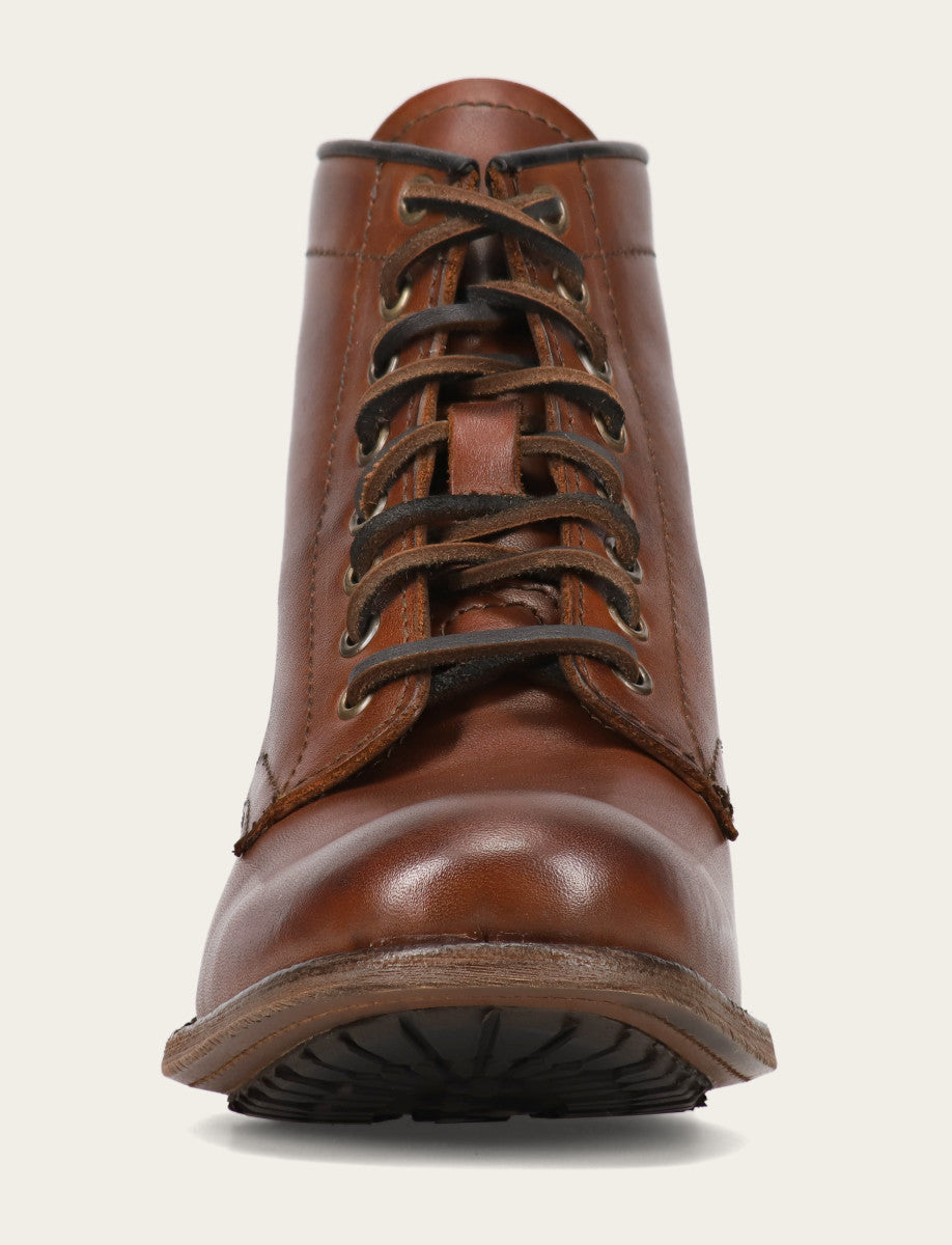 Tyler Flex Lace Up - Cognac - Front