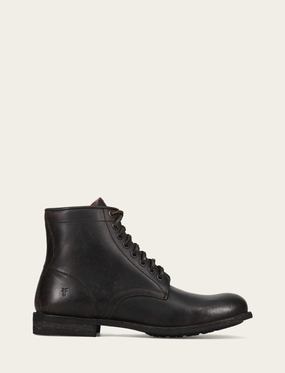 Tyler Flex Lace Up - Antiqued Black - Outside