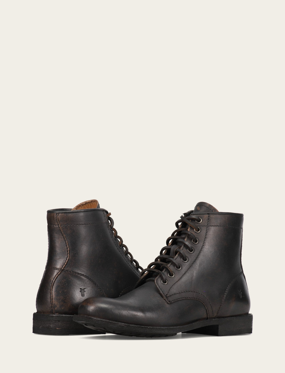 Tyler Flex Lace Up - Antiqued Black - Pair