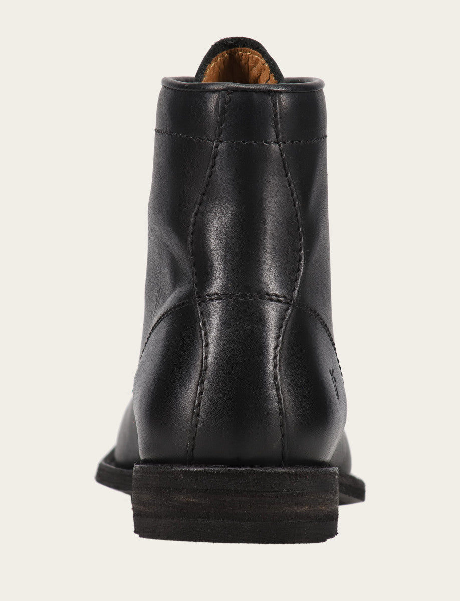 Tyler Flex Lace Up - Black - Back