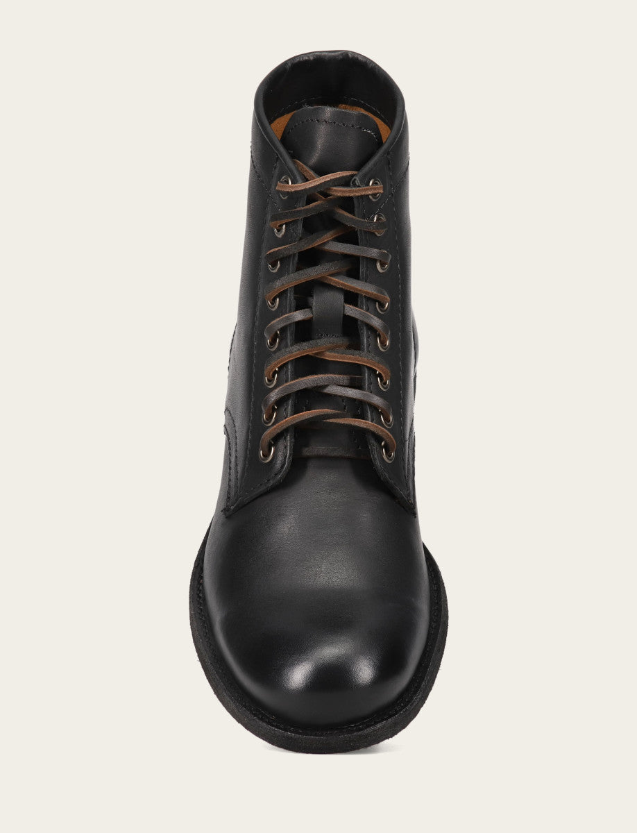 Tyler Flex Lace Up - Black - Top Down