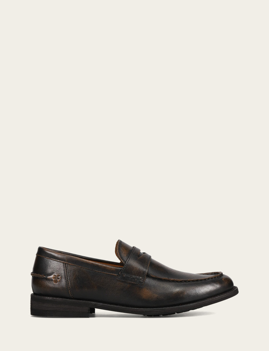 Tyler Flex Penny - Brown Brush Off - Outside