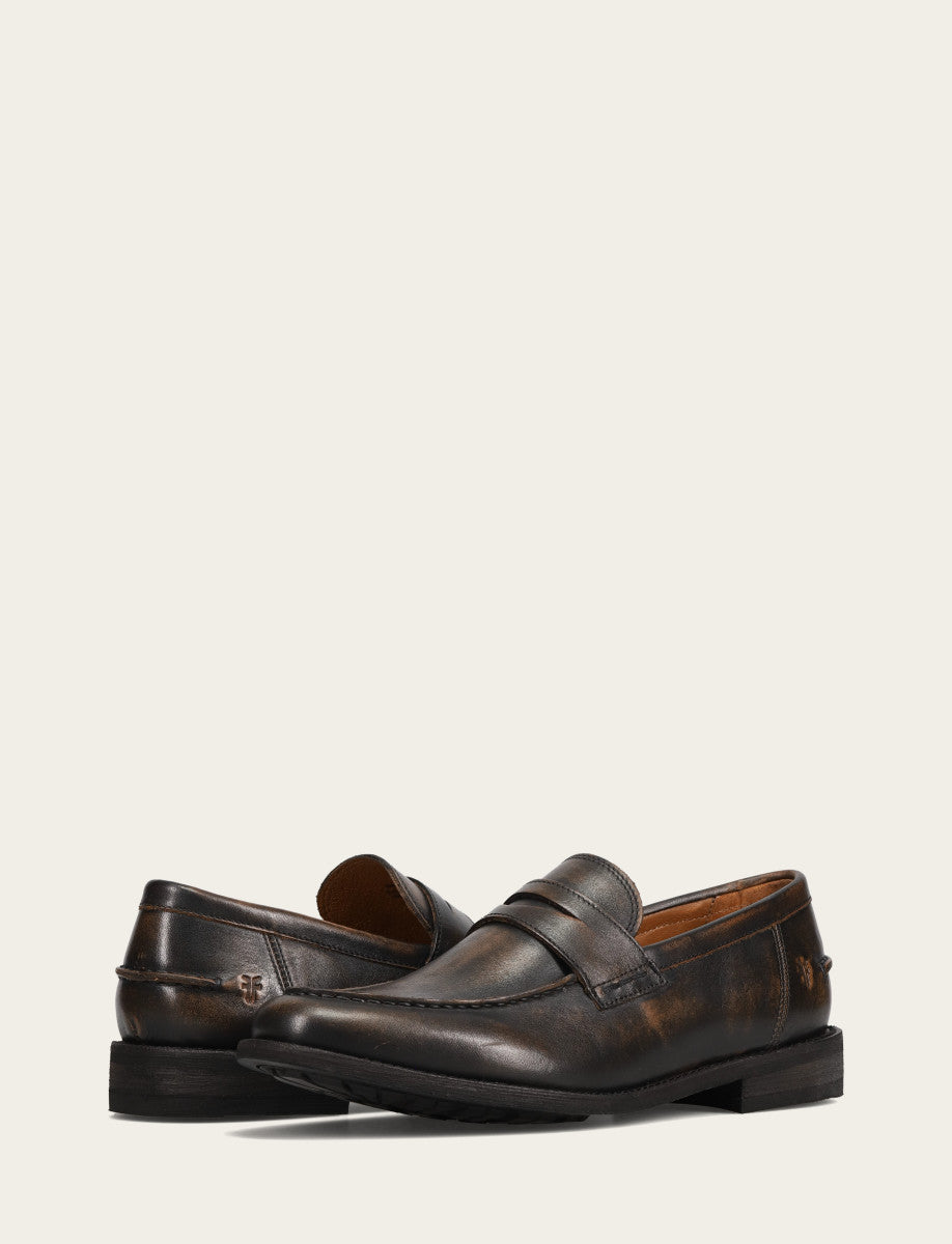Tyler Flex Penny - Brown Brush Off - Pair