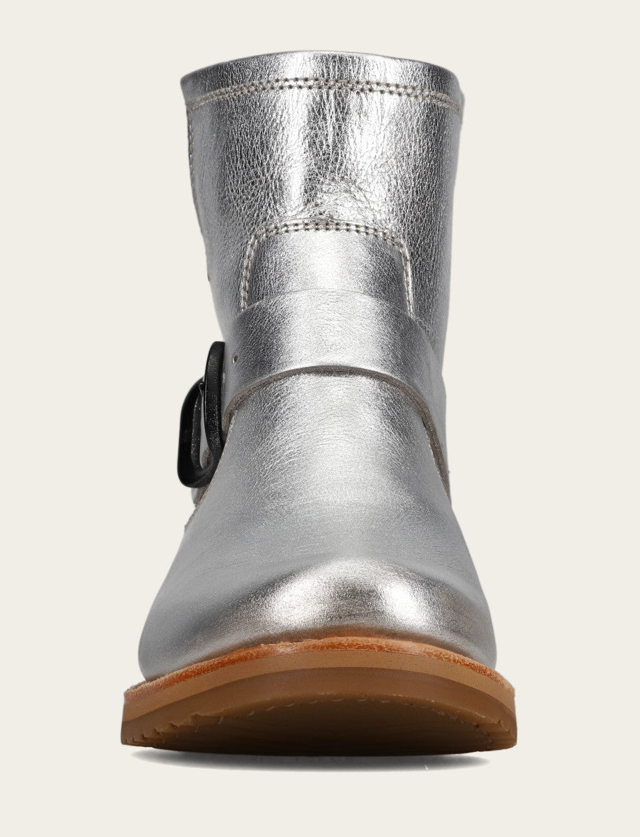 Veronica Flex Bootie - Silver - Front