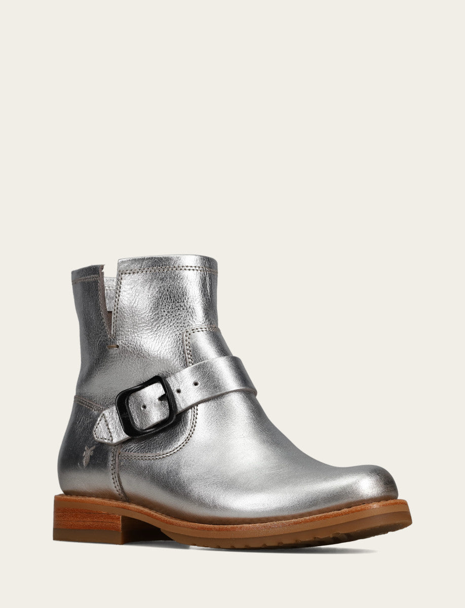 Veronica Flex Bootie - Silver - Hero