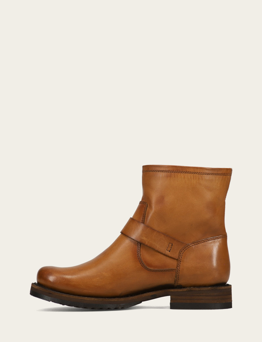 Veronica Flex Bootie - Caramel - Inside