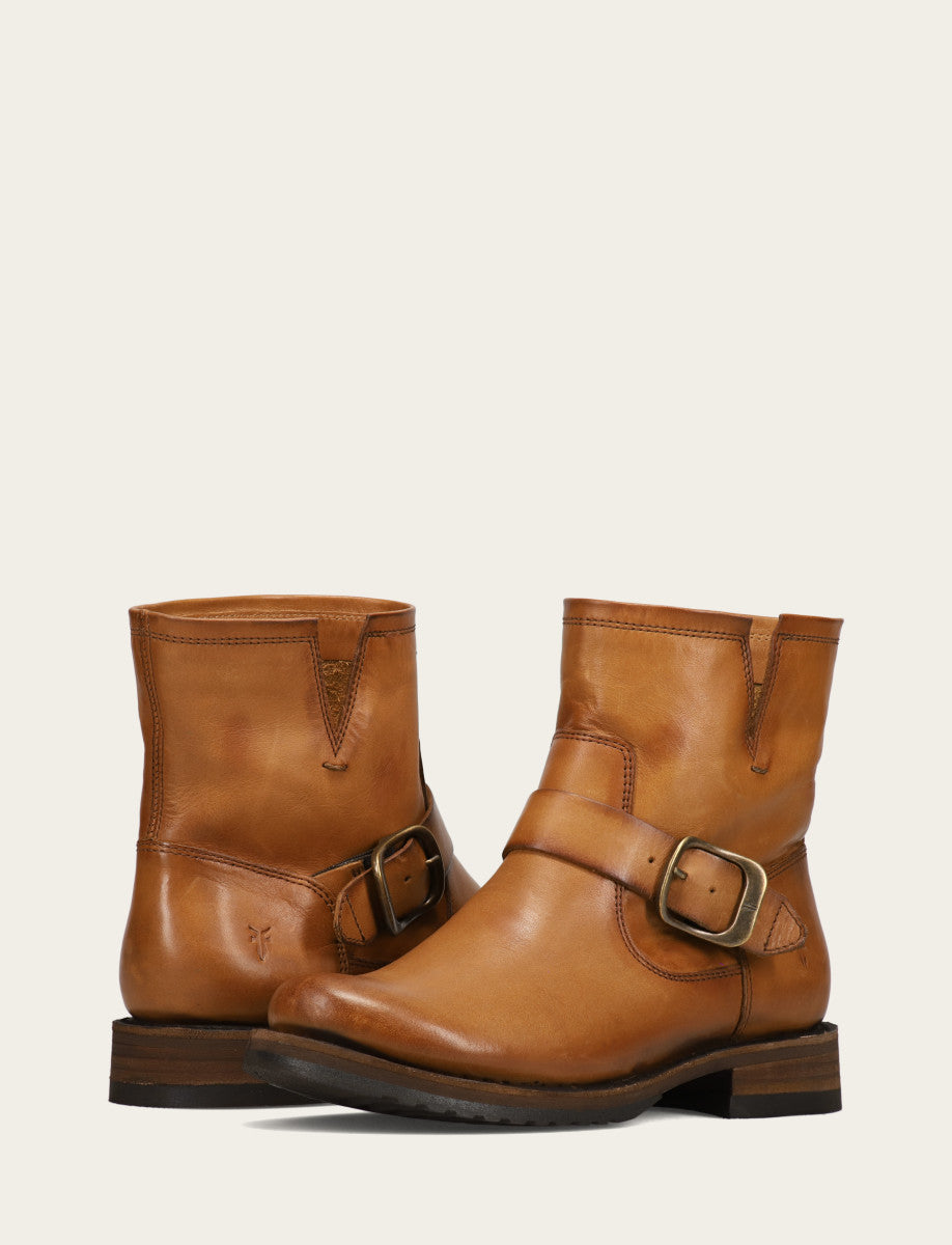 Veronica Flex Bootie - Caramel - Pair