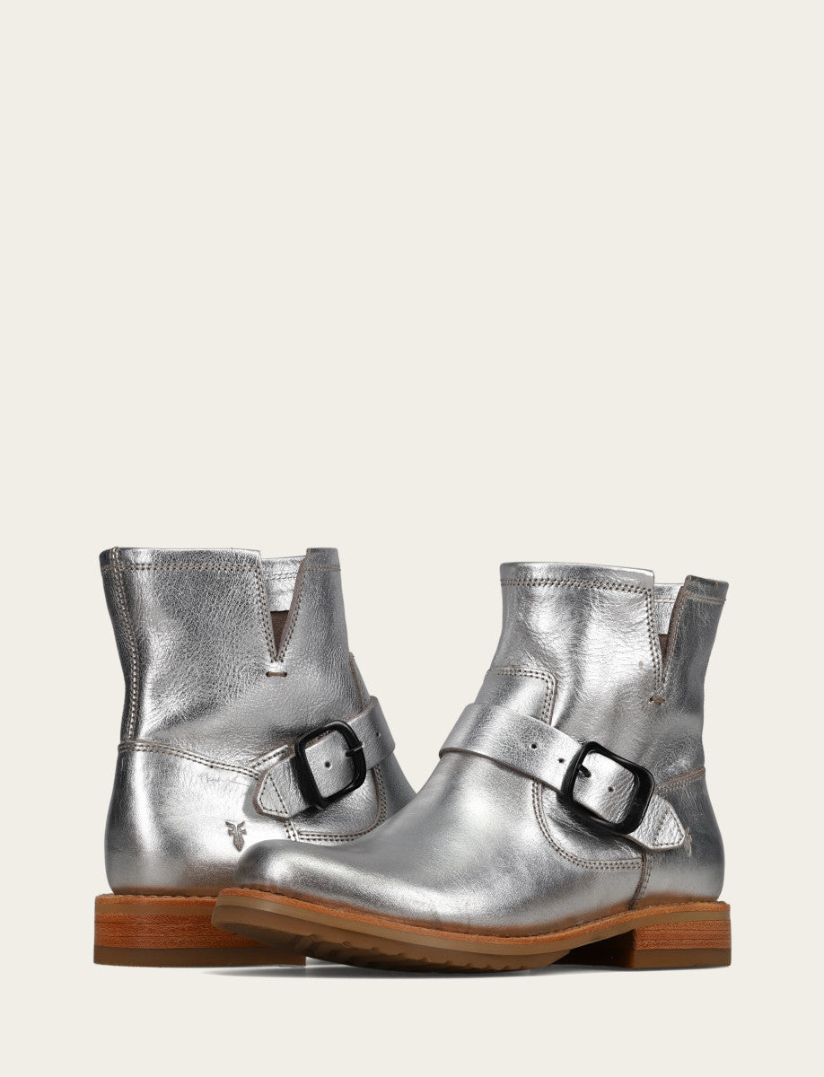 Veronica Flex Bootie - Silver - Pair