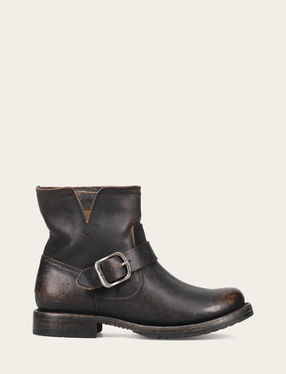 Veronica Flex Bootie - Antique Black - Outside