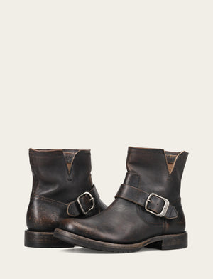 Veronica Flex Bootie - Antique Black - Pair