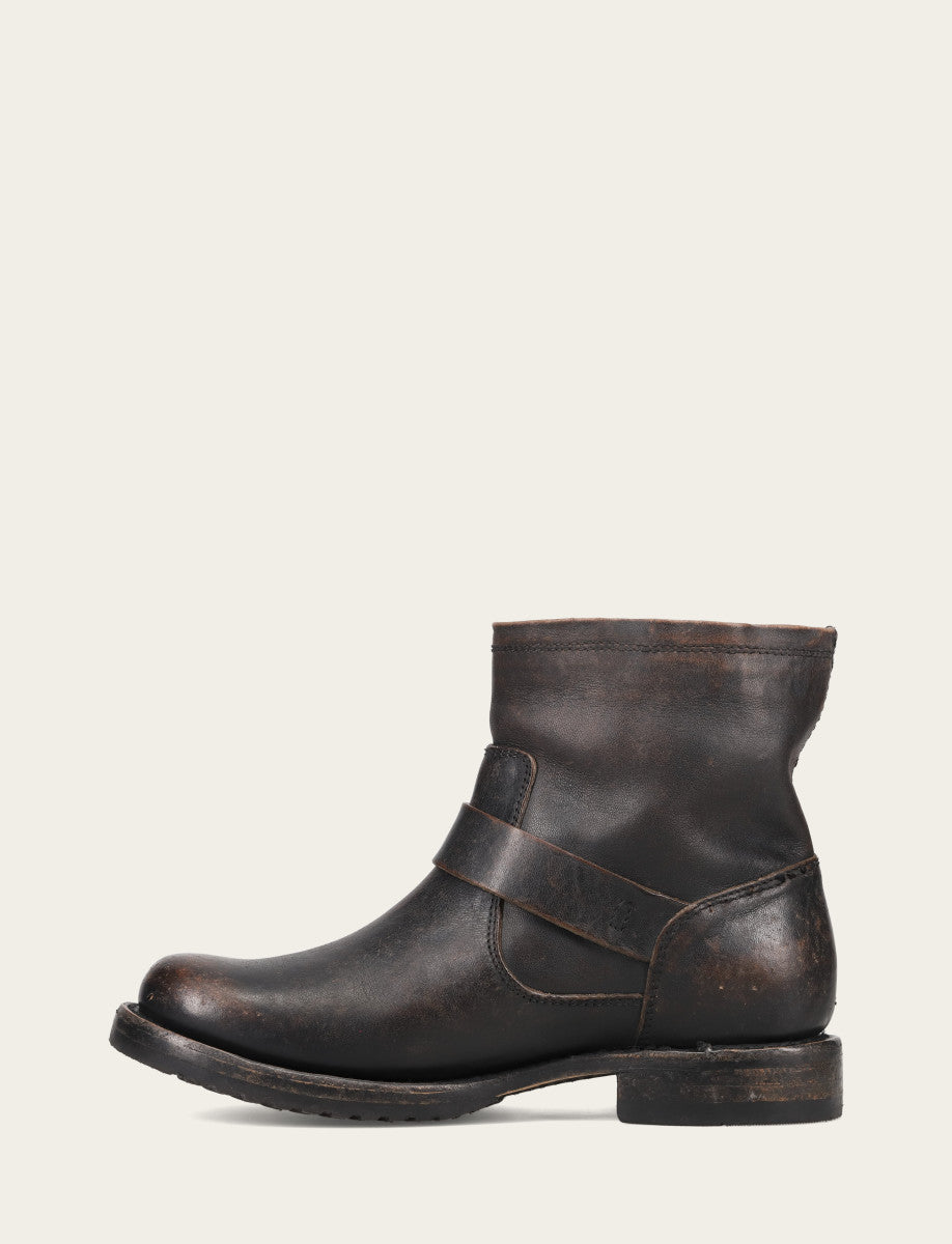 Veronica Flex Bootie - Antique Black - Inside