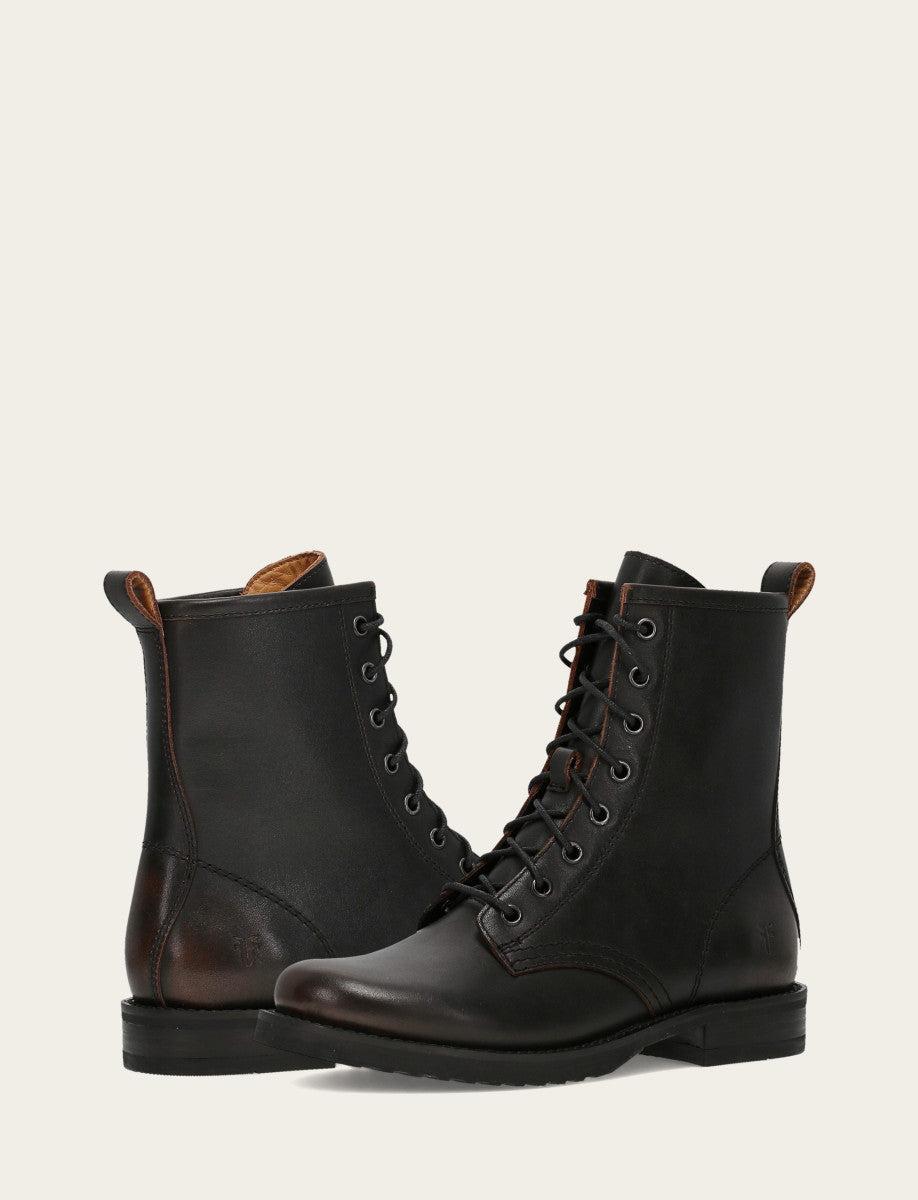 Veronica Flex Combat - Antique Brown - Pair
