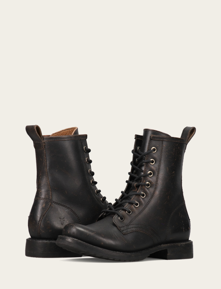 Veronica Flex Combat - Antique Black - Pair