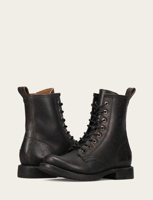 Veronica Flex Combat - Antique Black - Pair
