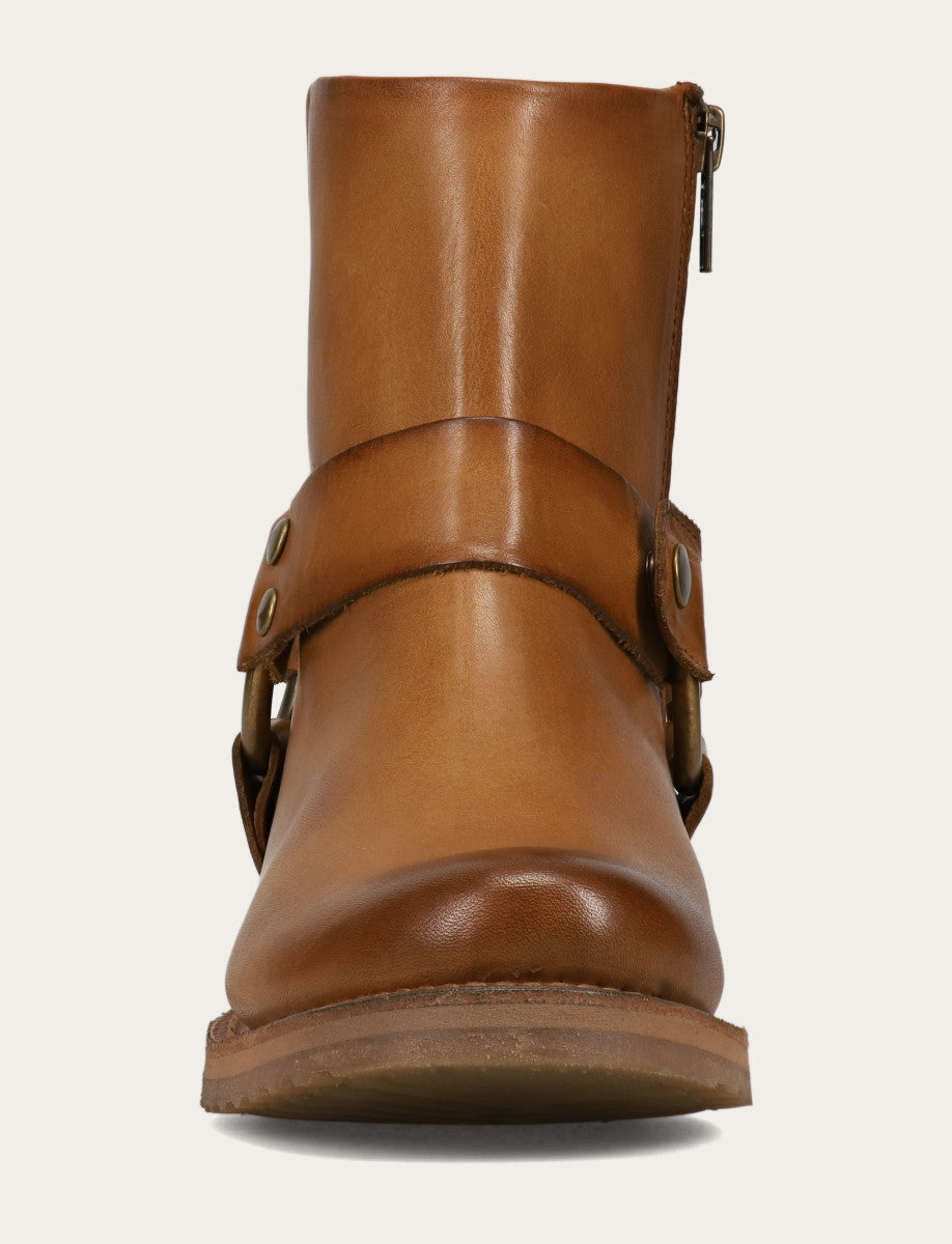 Veronica Flex Harness - Caramel - Front