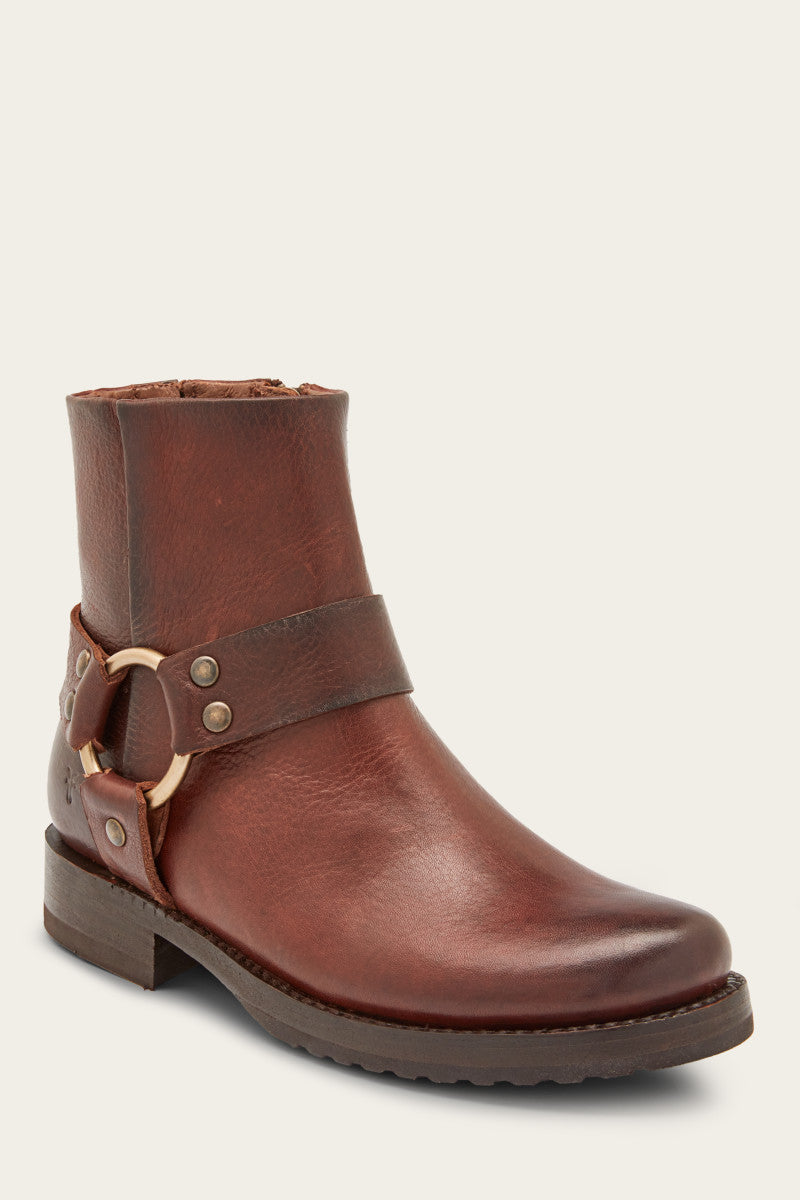 Veronica Harness Short - Cognac - Hero