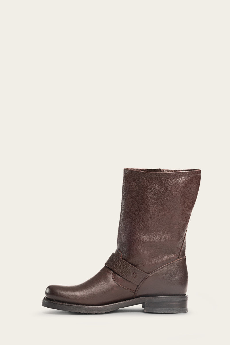 Veronica Short - Dark Brown - Inside