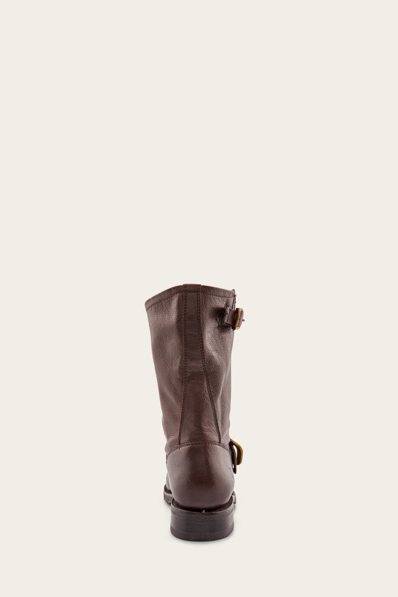 Veronica Short - Dark Brown - Back