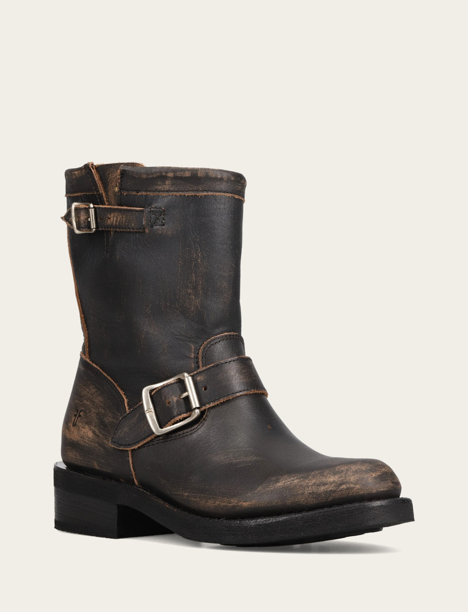 Viv Short Engineer - Distressed Black - Hero