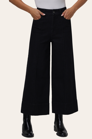 High-Rise Wide Leg Jeans