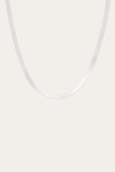 Aurate x Frye: Bold Herringbone Necklace