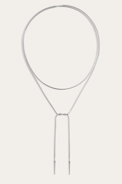 Aurate x Frye: Lasso Wrap Necklace